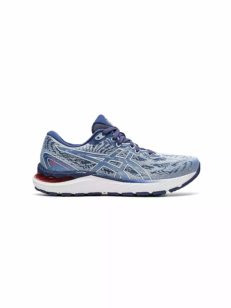 ASICS Damen Laufschuhe Gel Cumulus 23 MIST WHITE blau